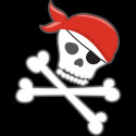 Pirate Skull and Crossbones