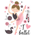 Ballerina I Love Ballet Dance