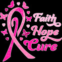 Faith Hope Cure Breast Cancer Awareness
